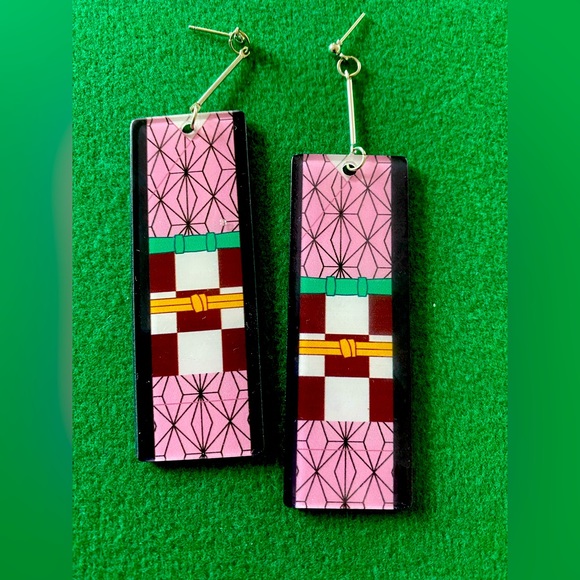 Jewelry Hanafuda Japanese Earrings Artsy And Elegant Made Popular By